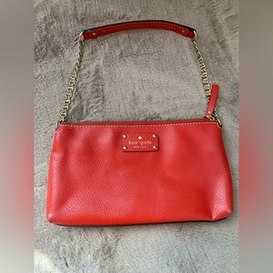 Like new coral/ orange Kate spade purse
